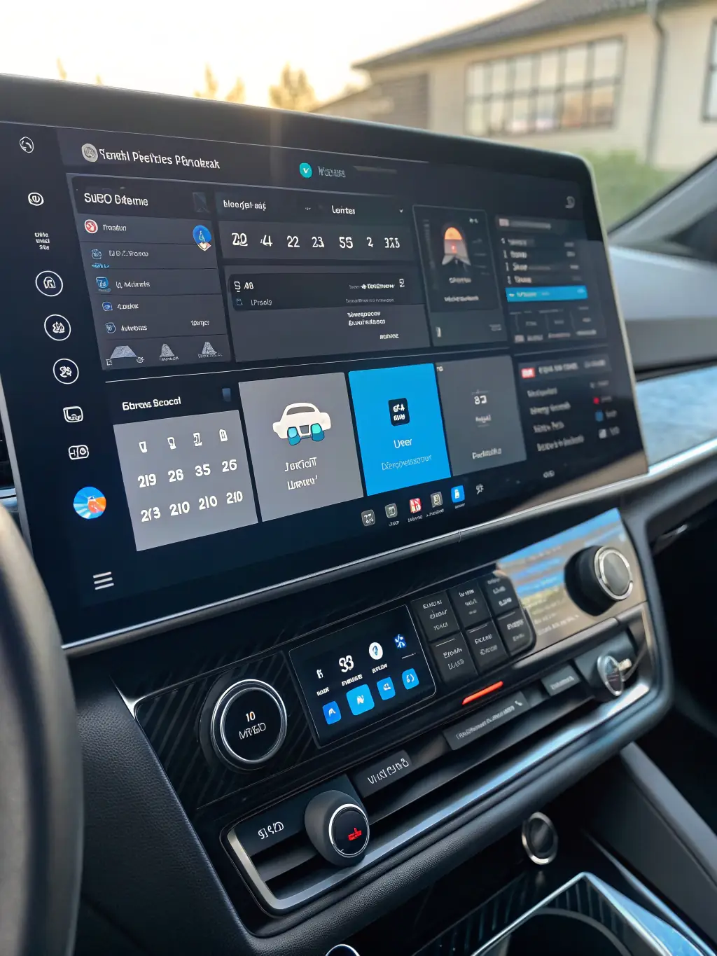 A graphic showcasing a centralized dashboard with various email channels feeding into it, illustrating AFlowCo's ability to centralize fragmented email channels.
