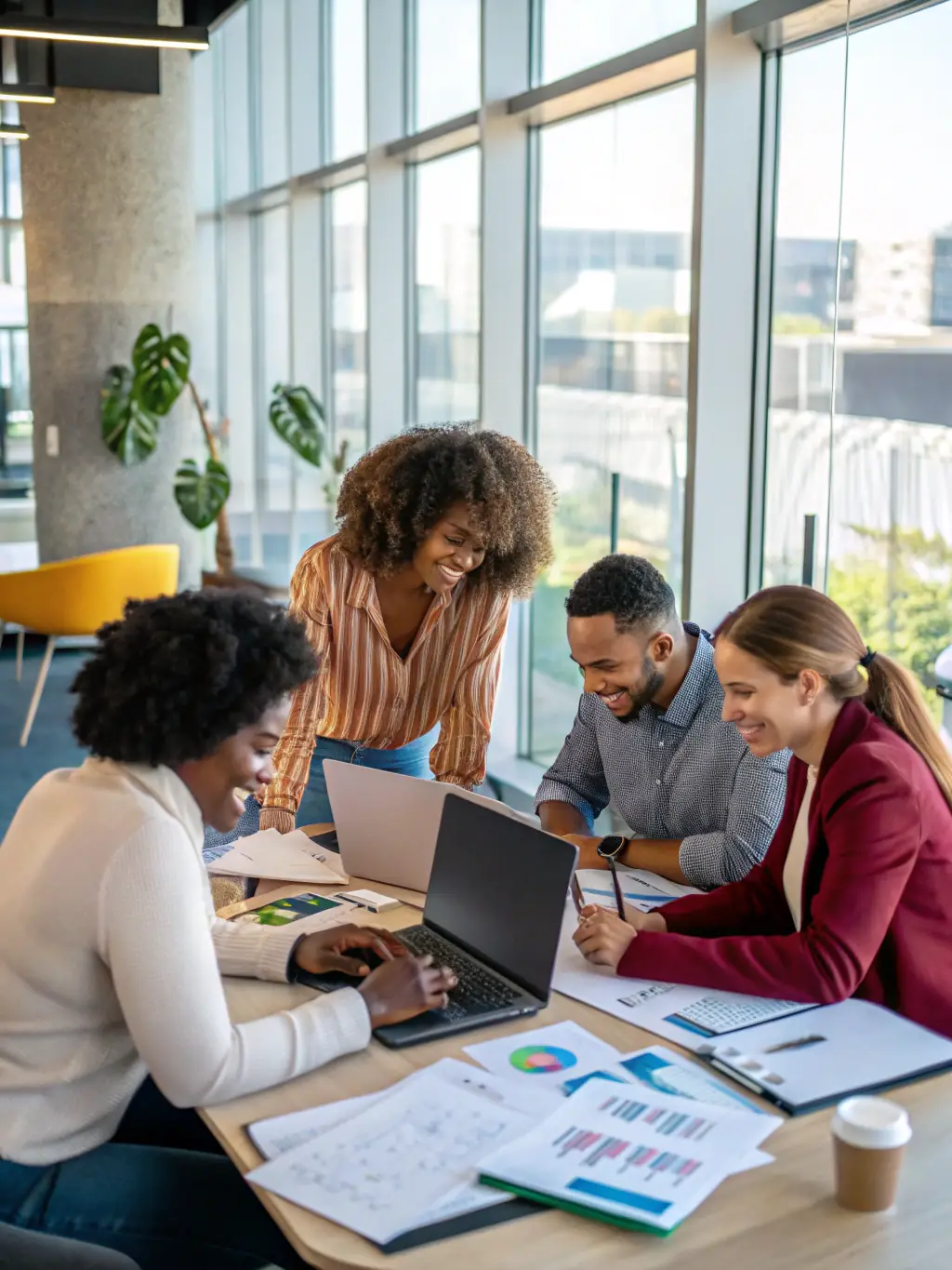 An image illustrating automated email routing for HR departments, showing how AFlowCo helps in managing employee inquiries and HR-related communications efficiently.